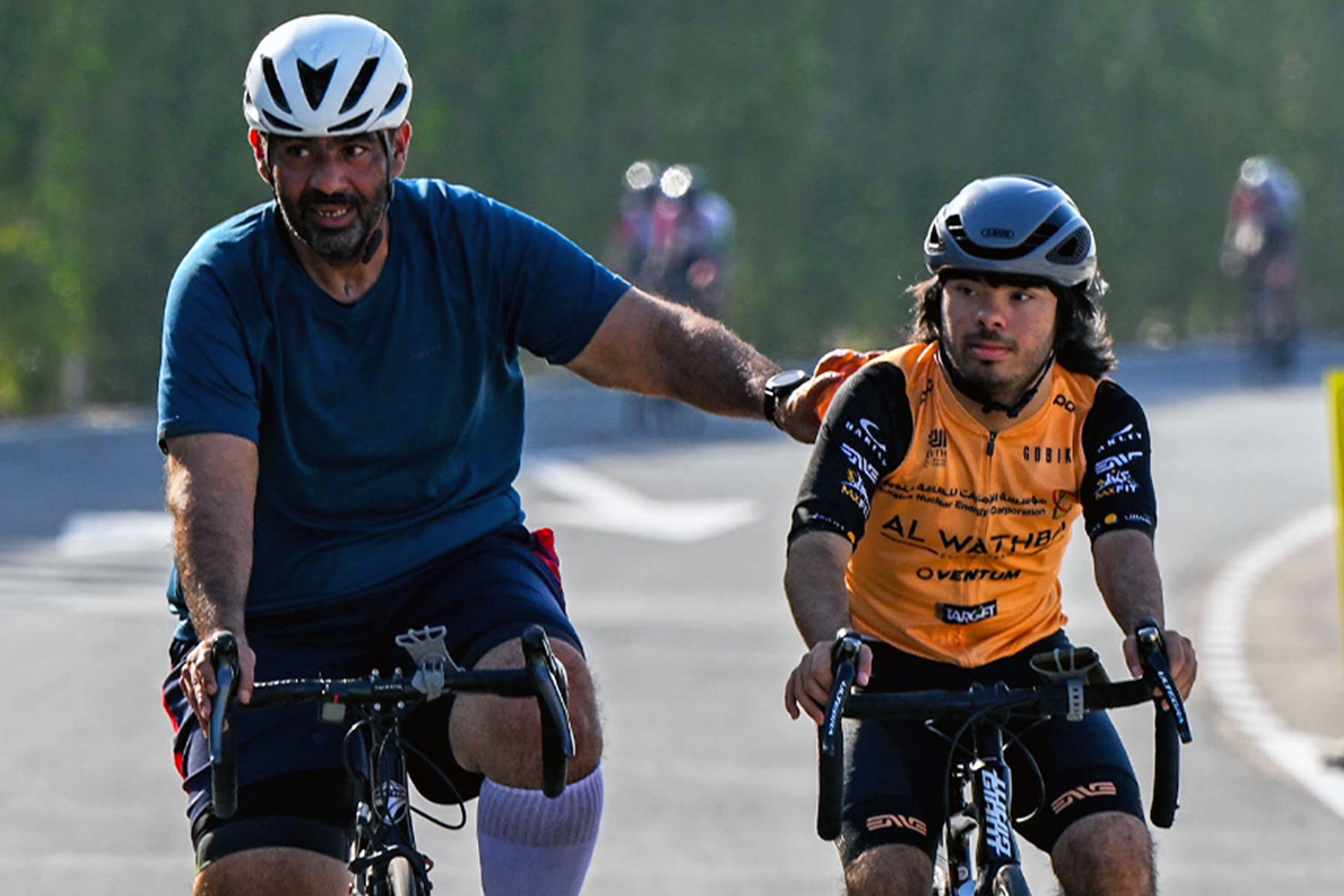 determination cycling race