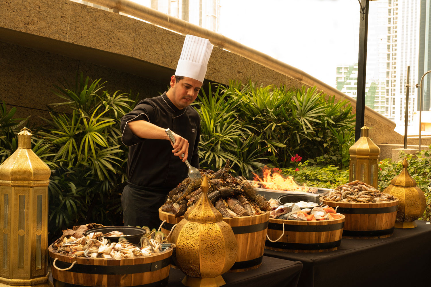 traditional iftar at corniche all day dining