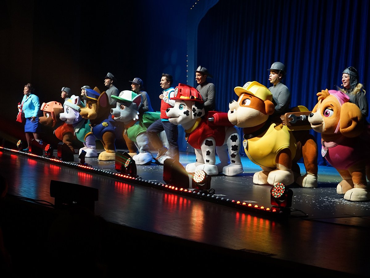 paw patrol live the great pirate adventure