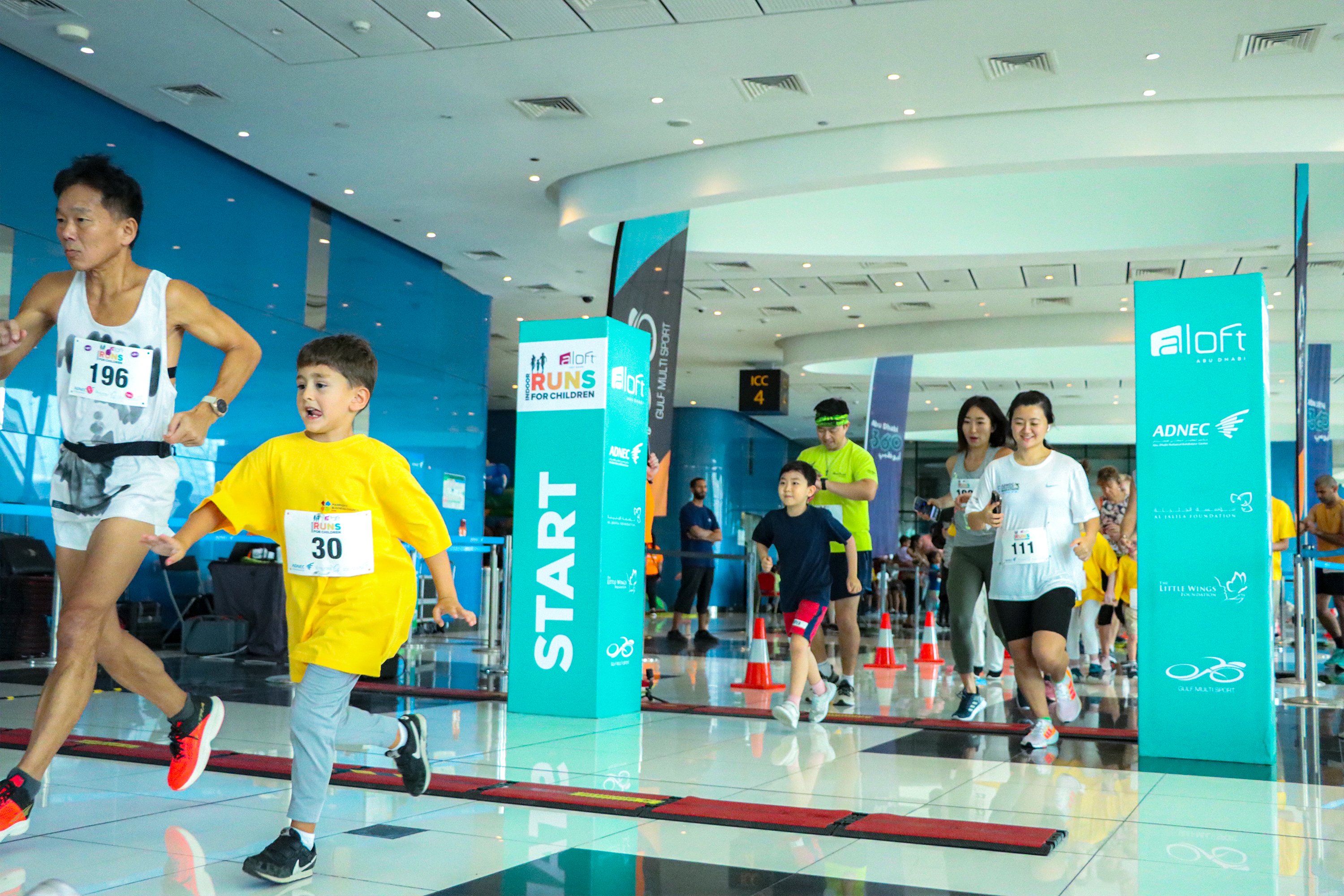 aloft runs indoor charity run 2025