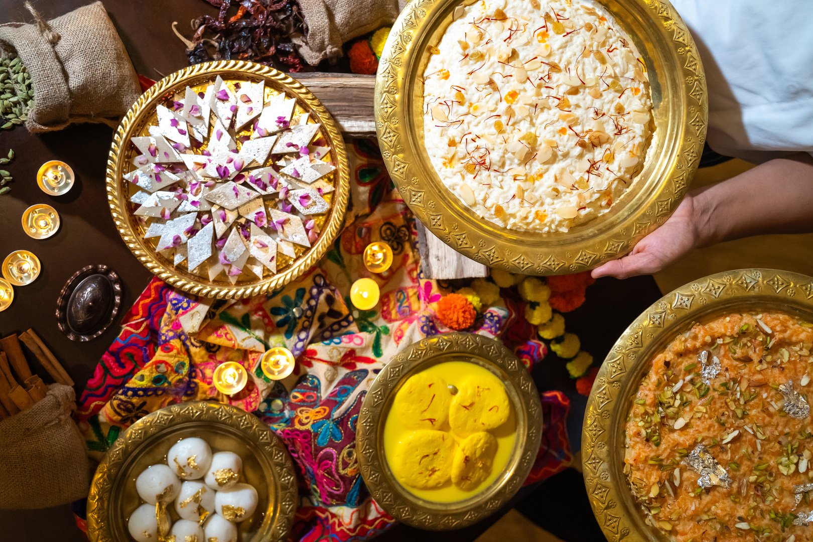 diwali dinner buffet at sahha