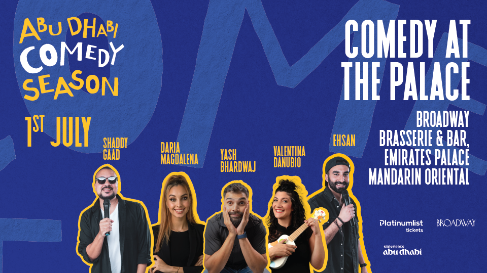 comedy at the palace