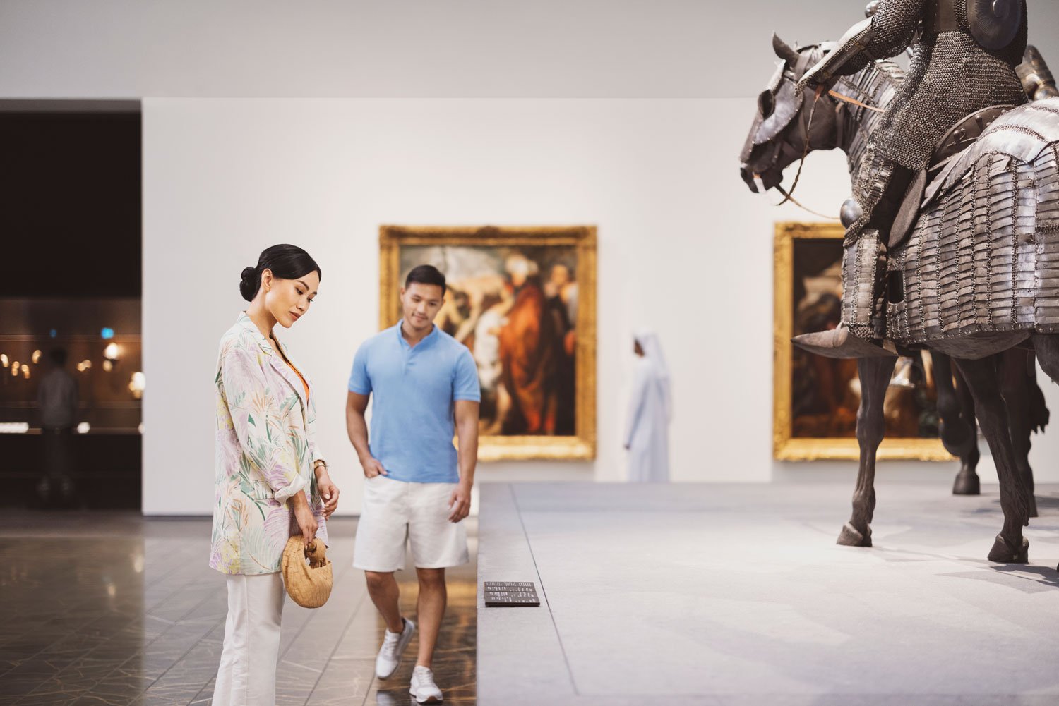 Immerse in art at Louvre Abu Dhabi