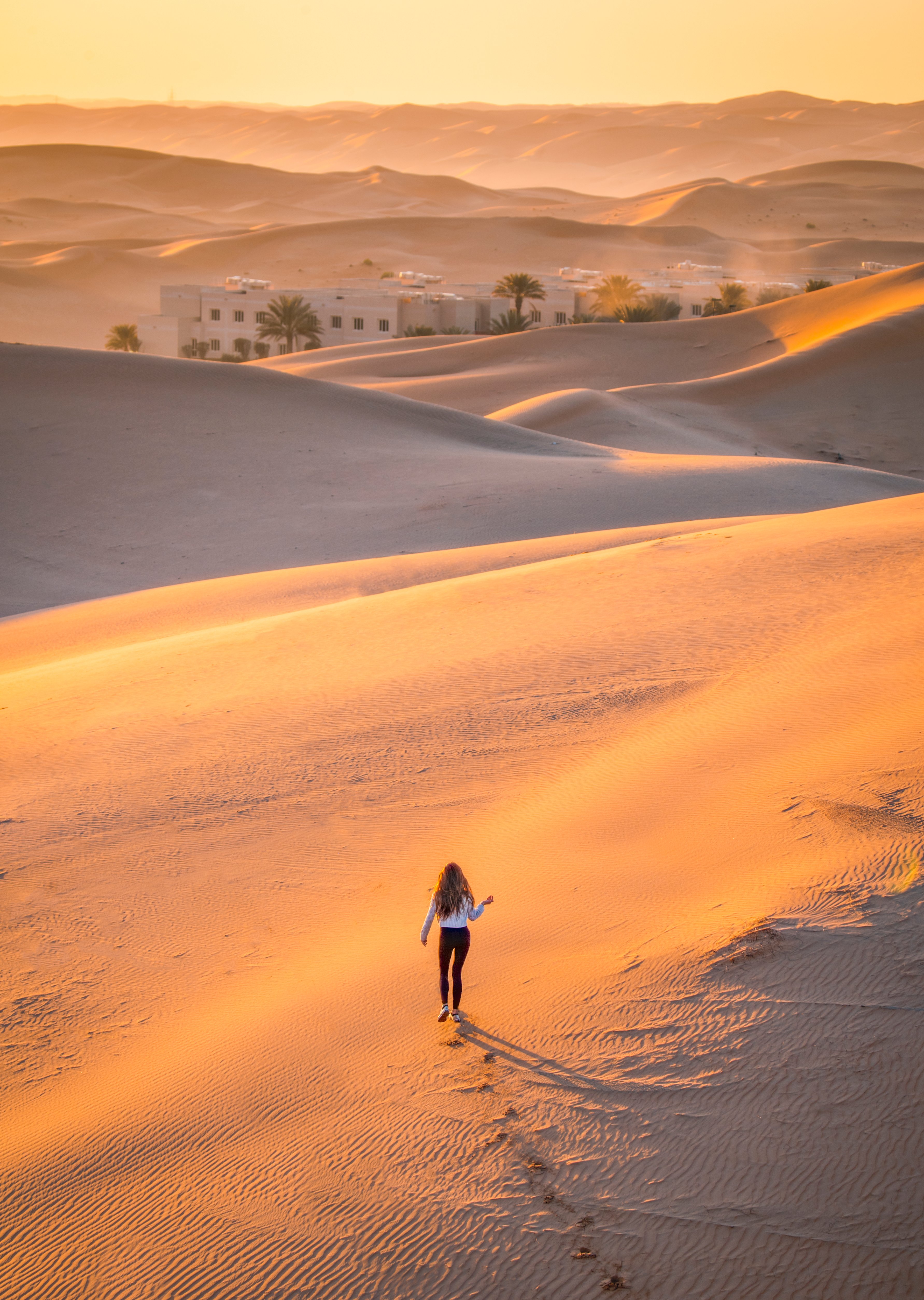 Dans le désert