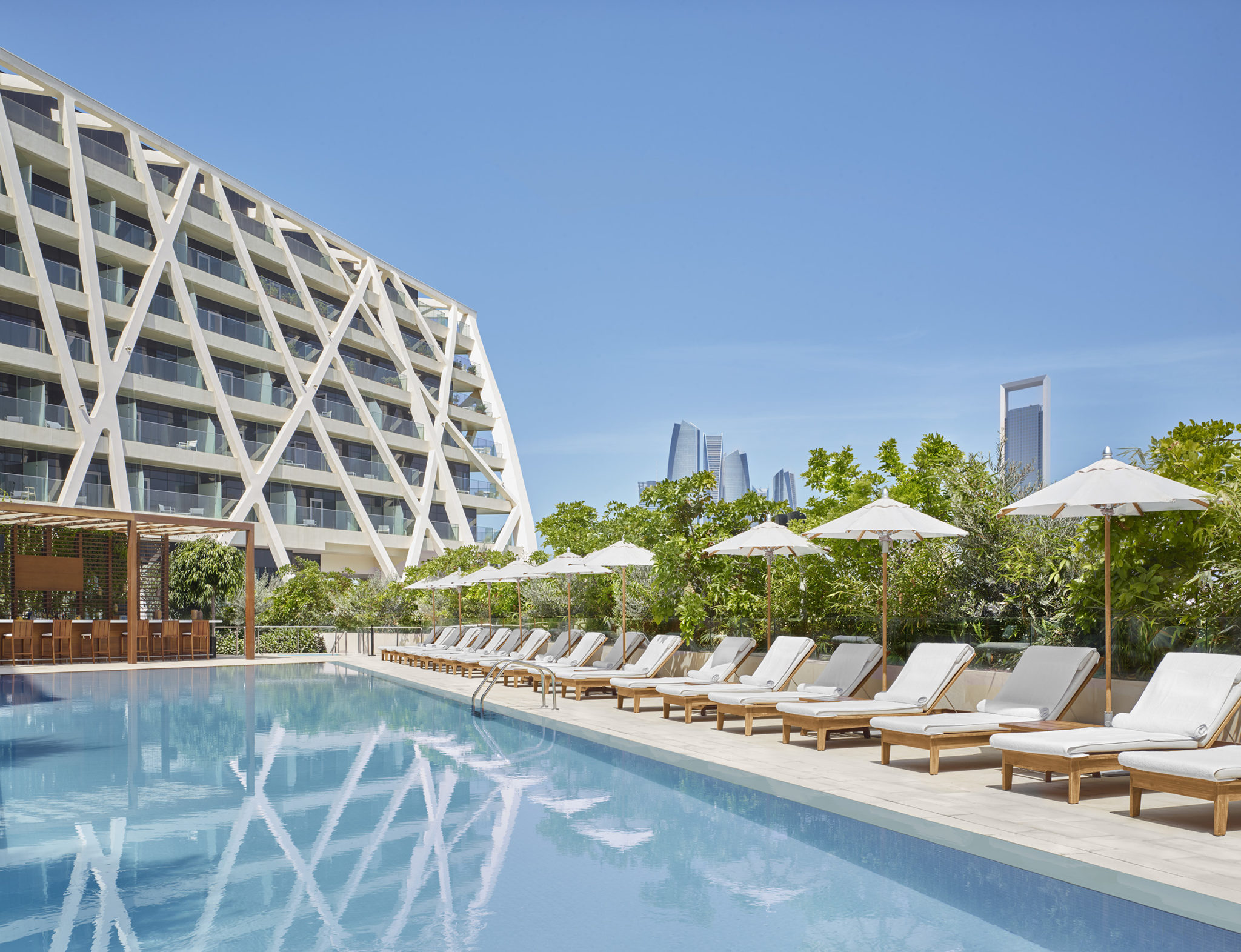 Abu Dhabi's best pool day pass offers