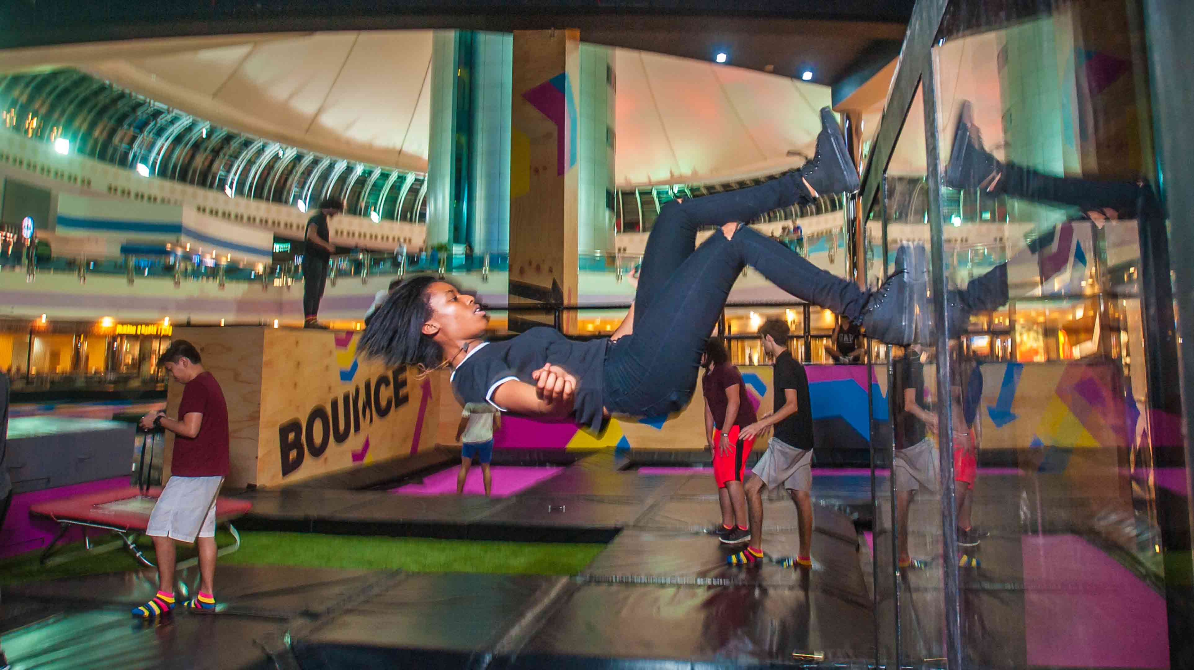 4. Park trampolin Bounce Abu Dhabi