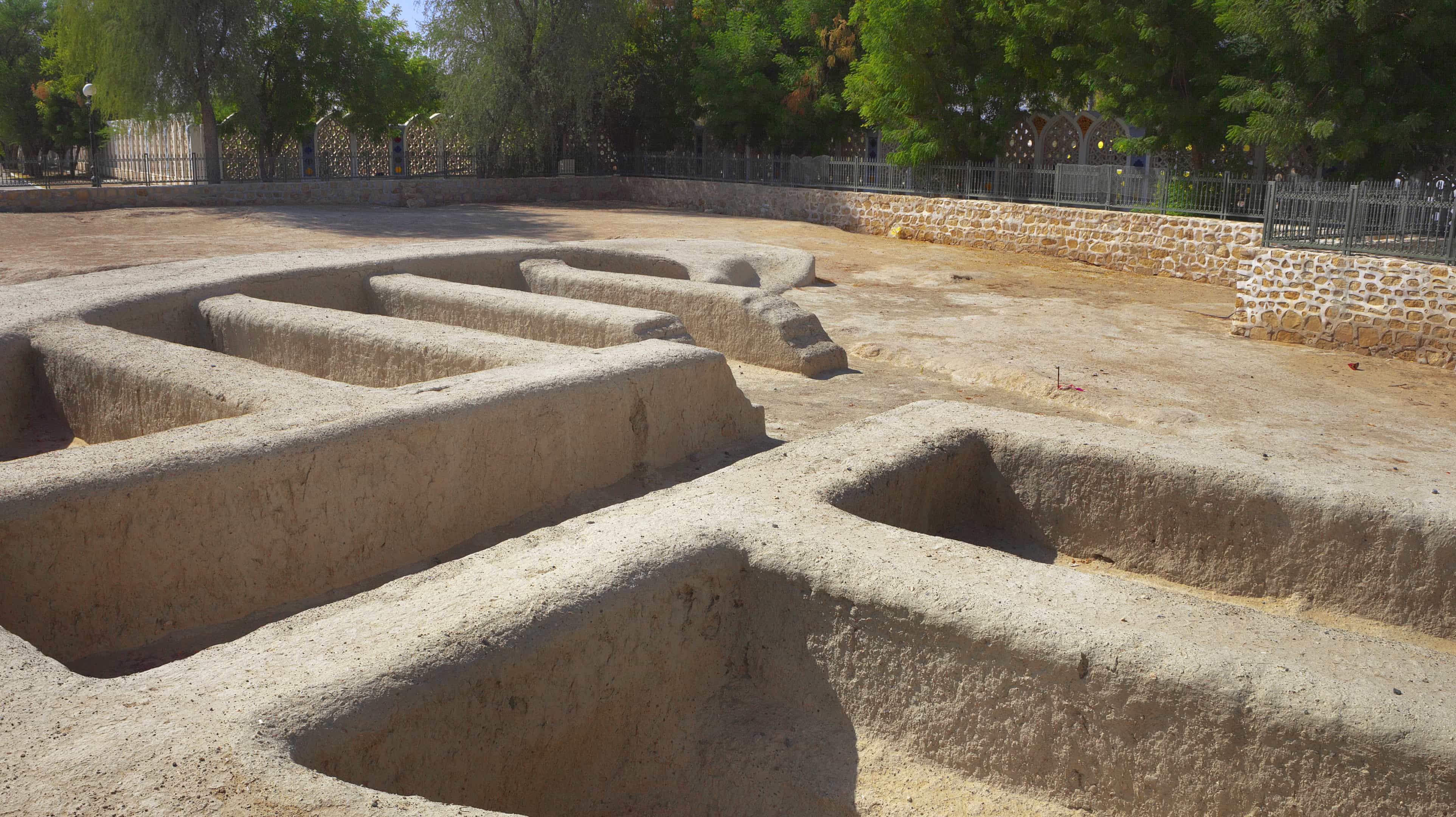 Archaeological ruins at Hili Archaeological Park