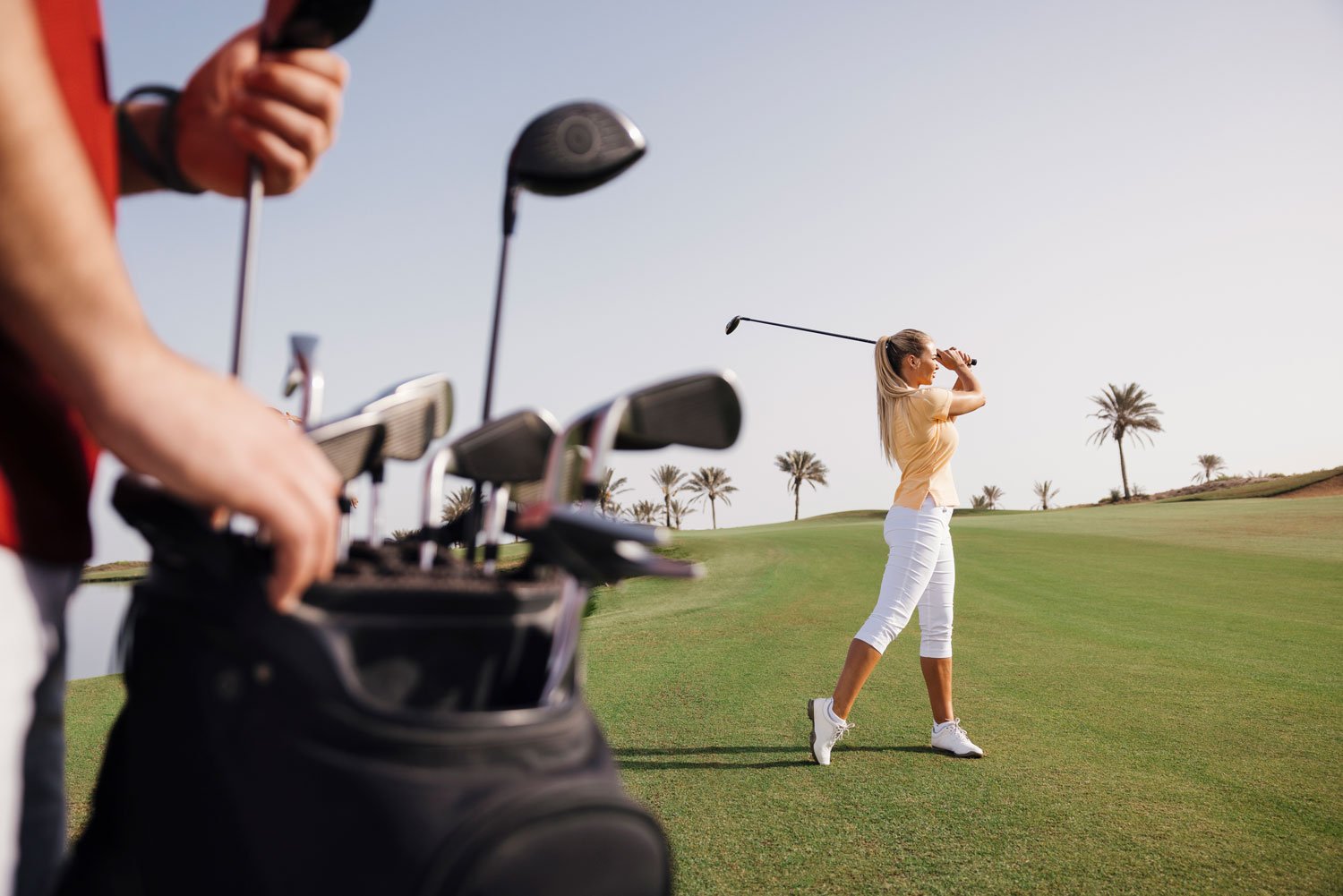 Play golf