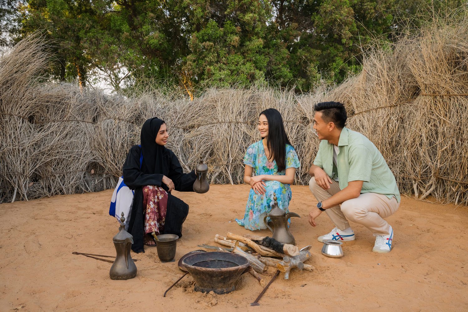 Visit a local ranch with an Emirati