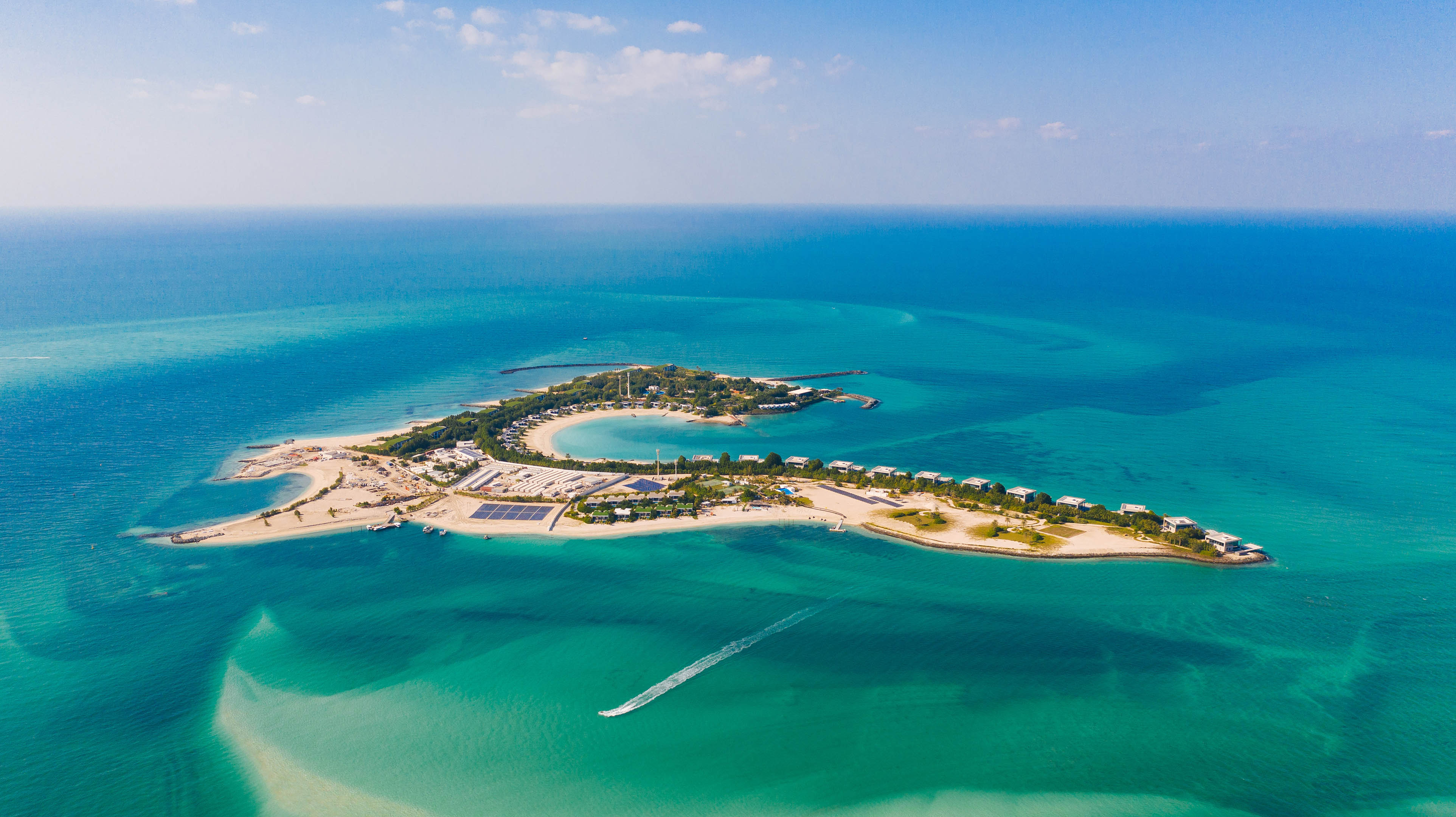 Aerial view of Nurai Island