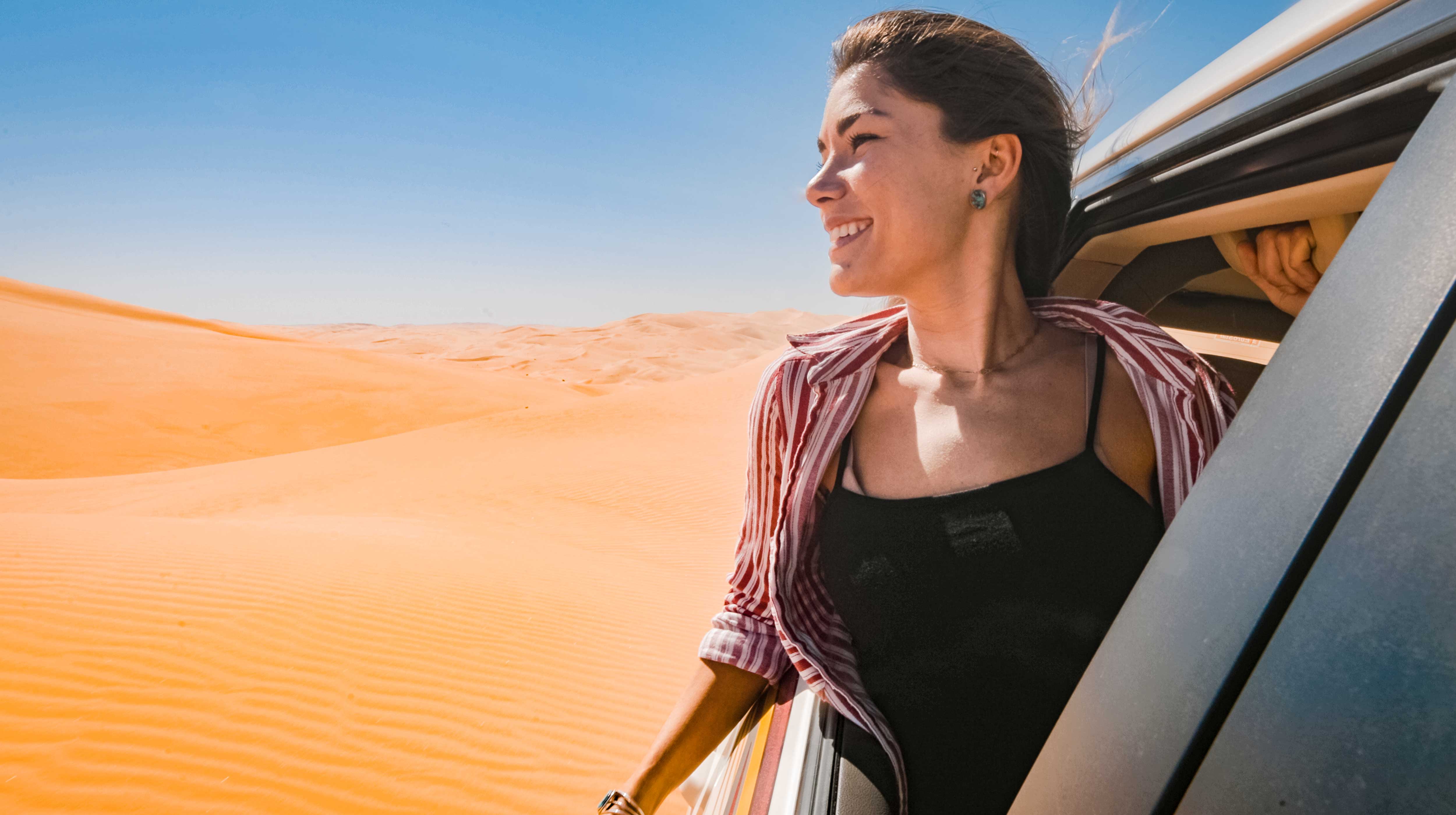 Dune Bashing in Abu Dhabi