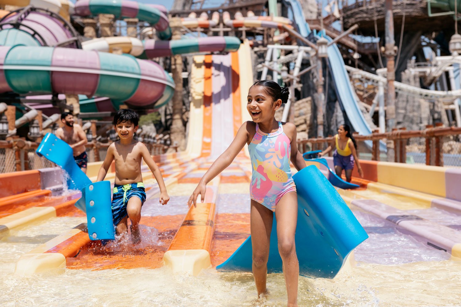 Cool down at Yas Waterworld