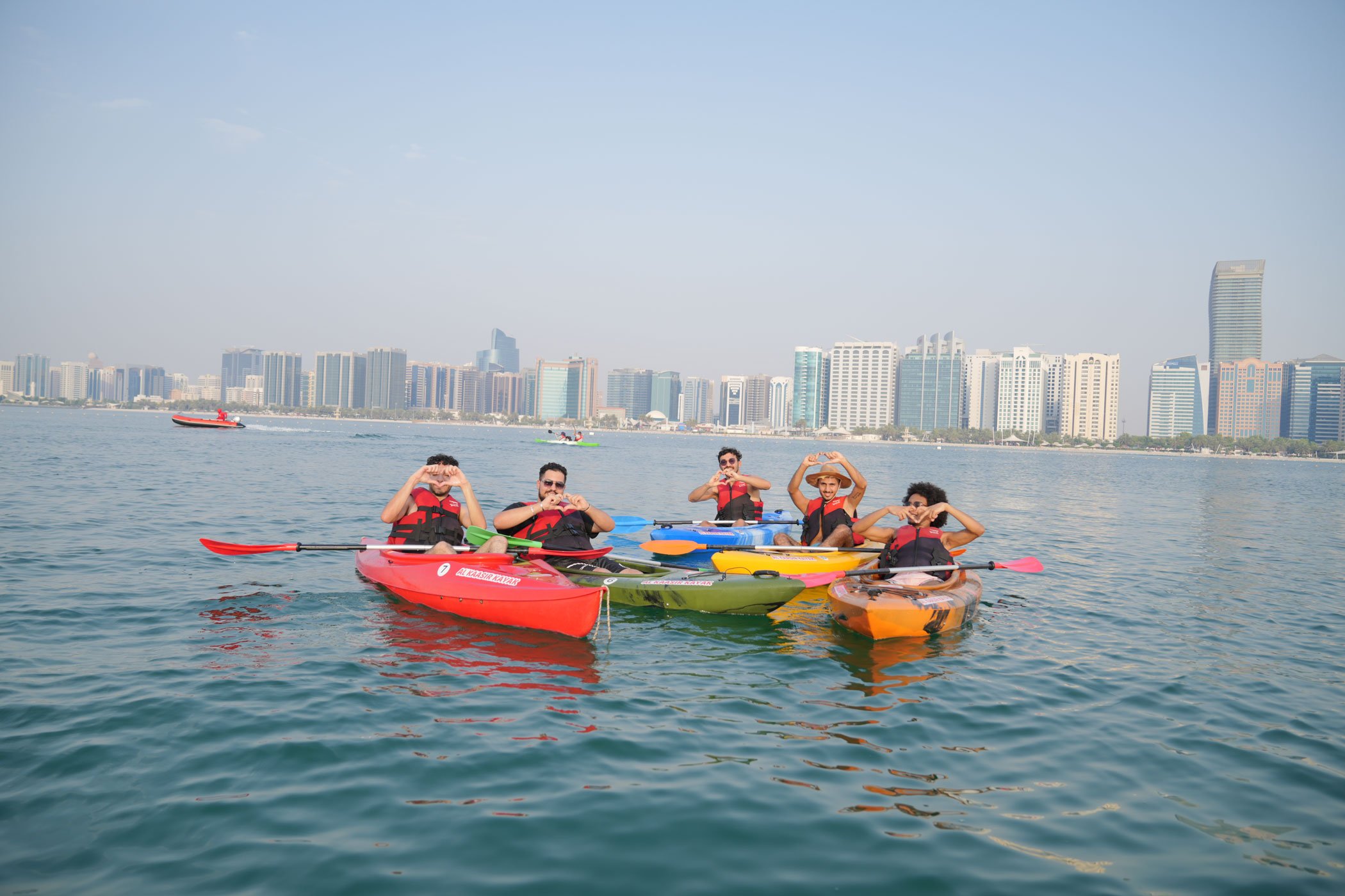 Unique kayaking experience in the heart of Abu Dhabi