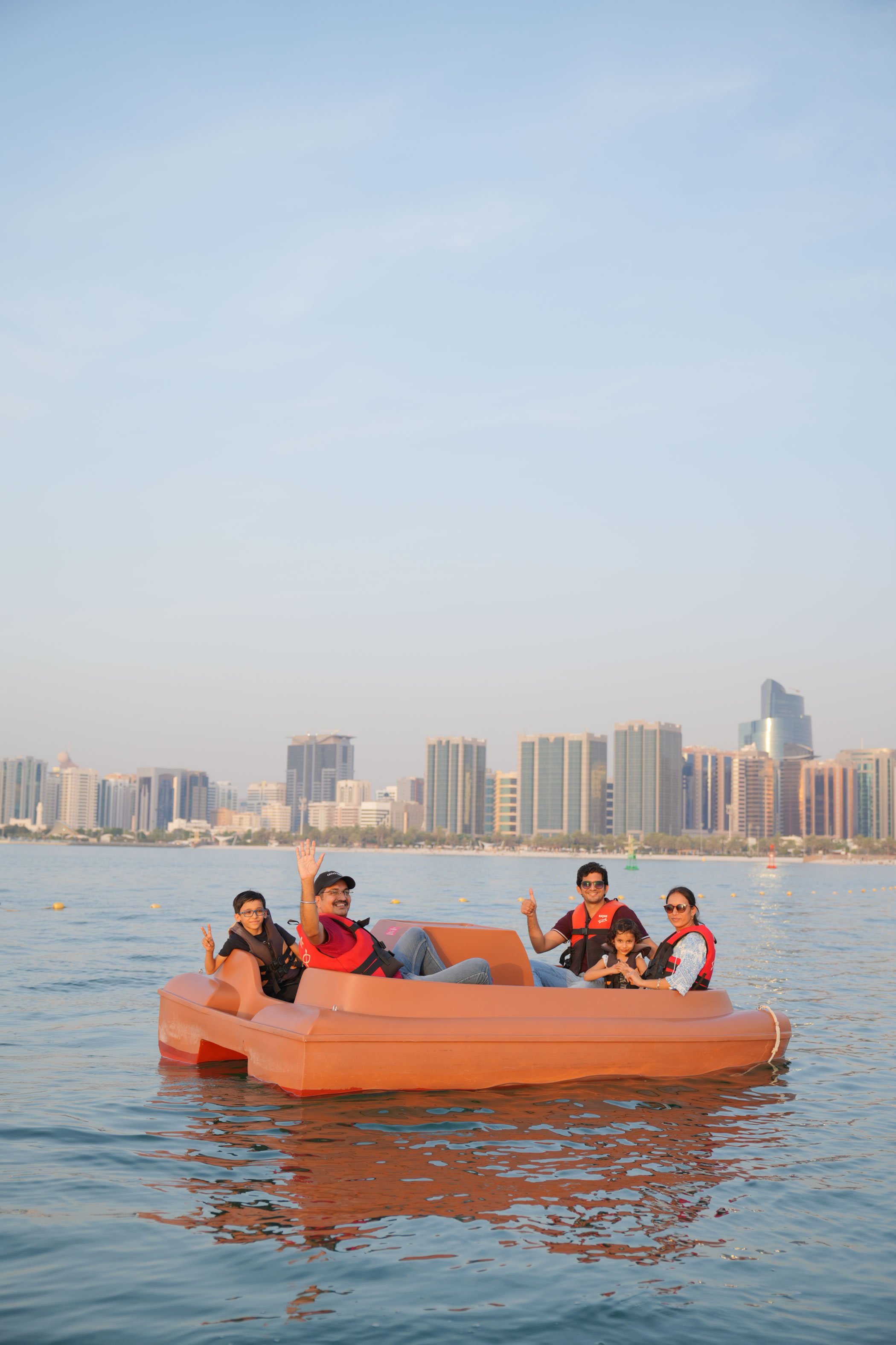 Unique kayaking experience in the heart of Abu Dhabi