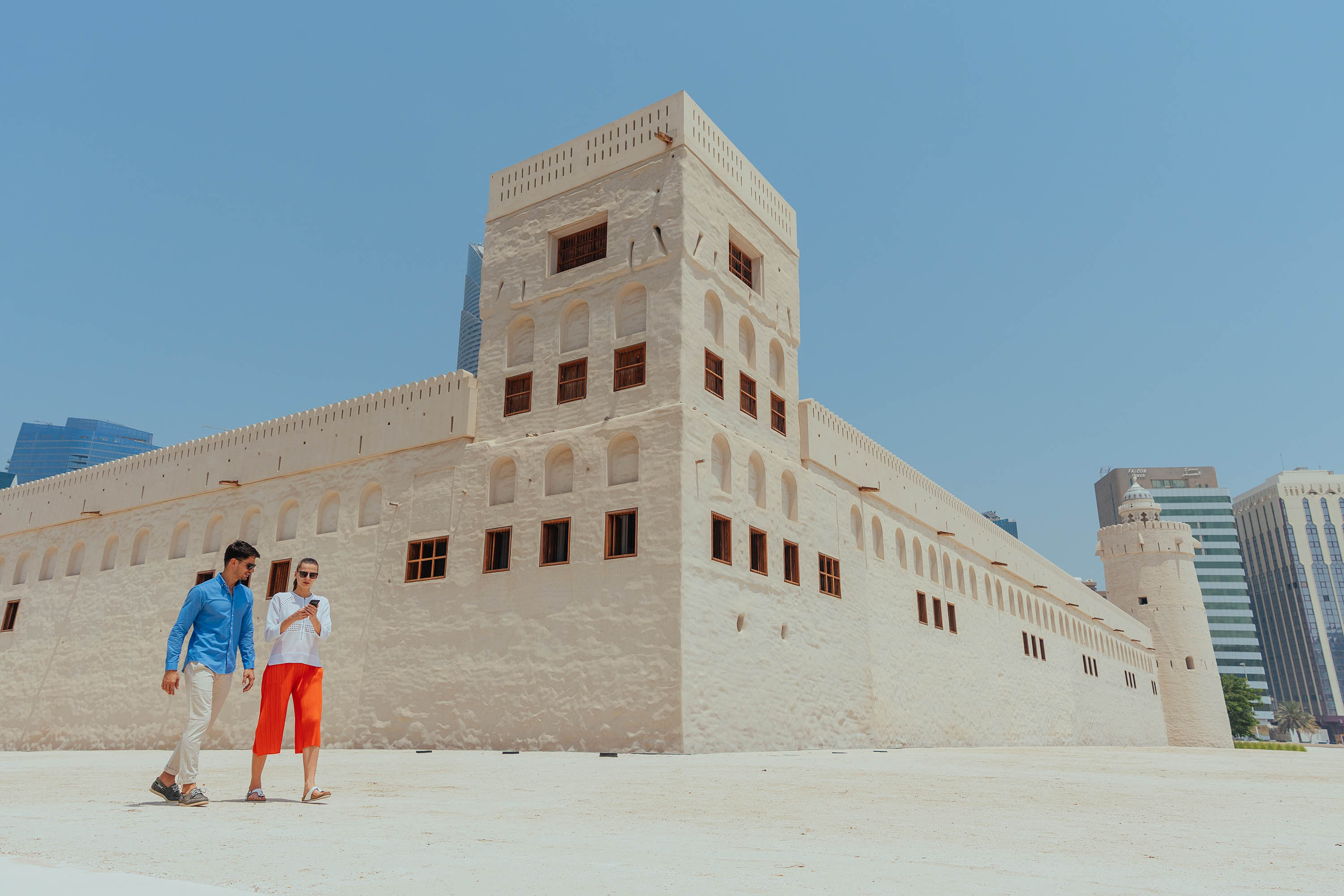 Le coeur historique d’Abu Dhabi