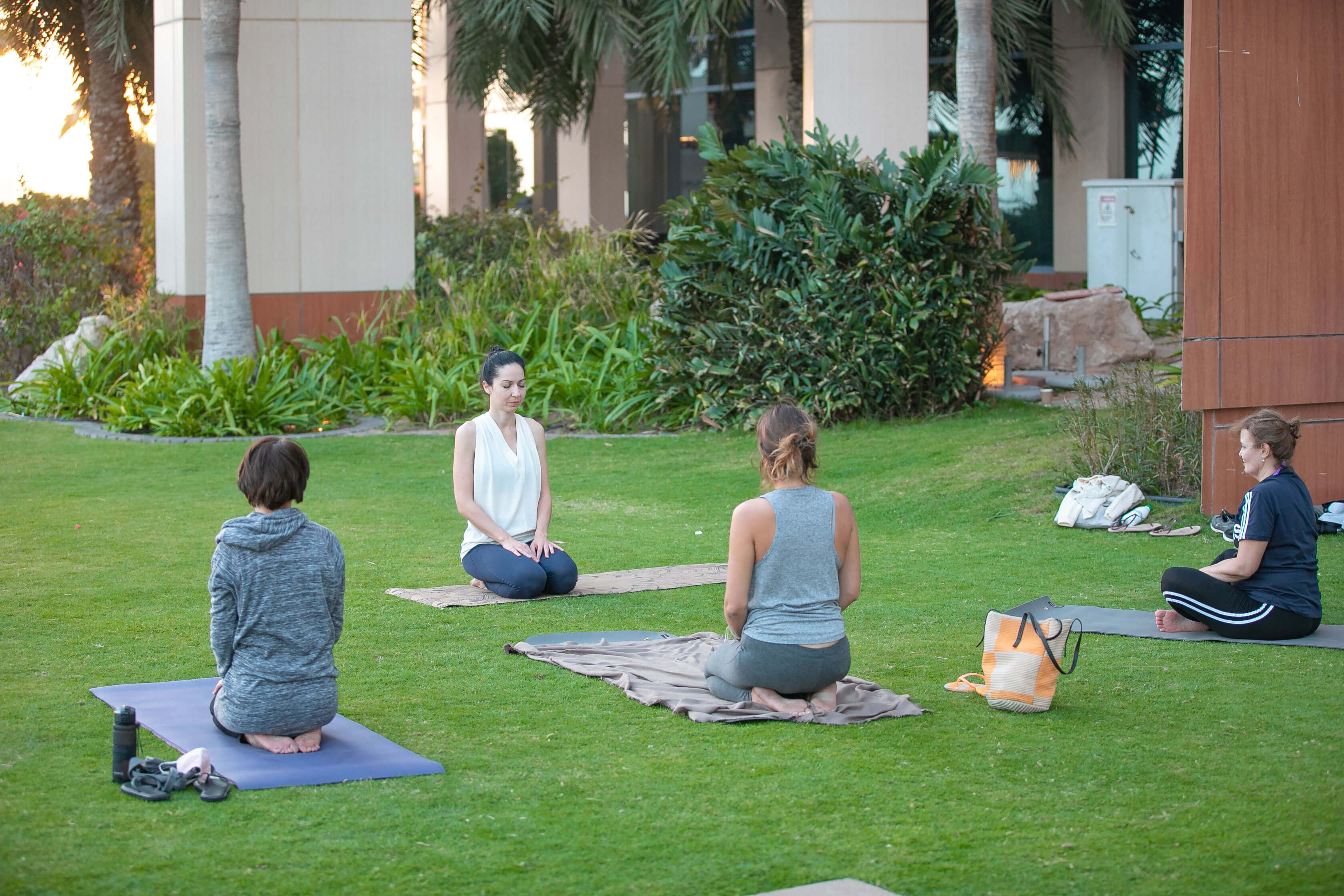 wellness activations at public art biennial abudhabi