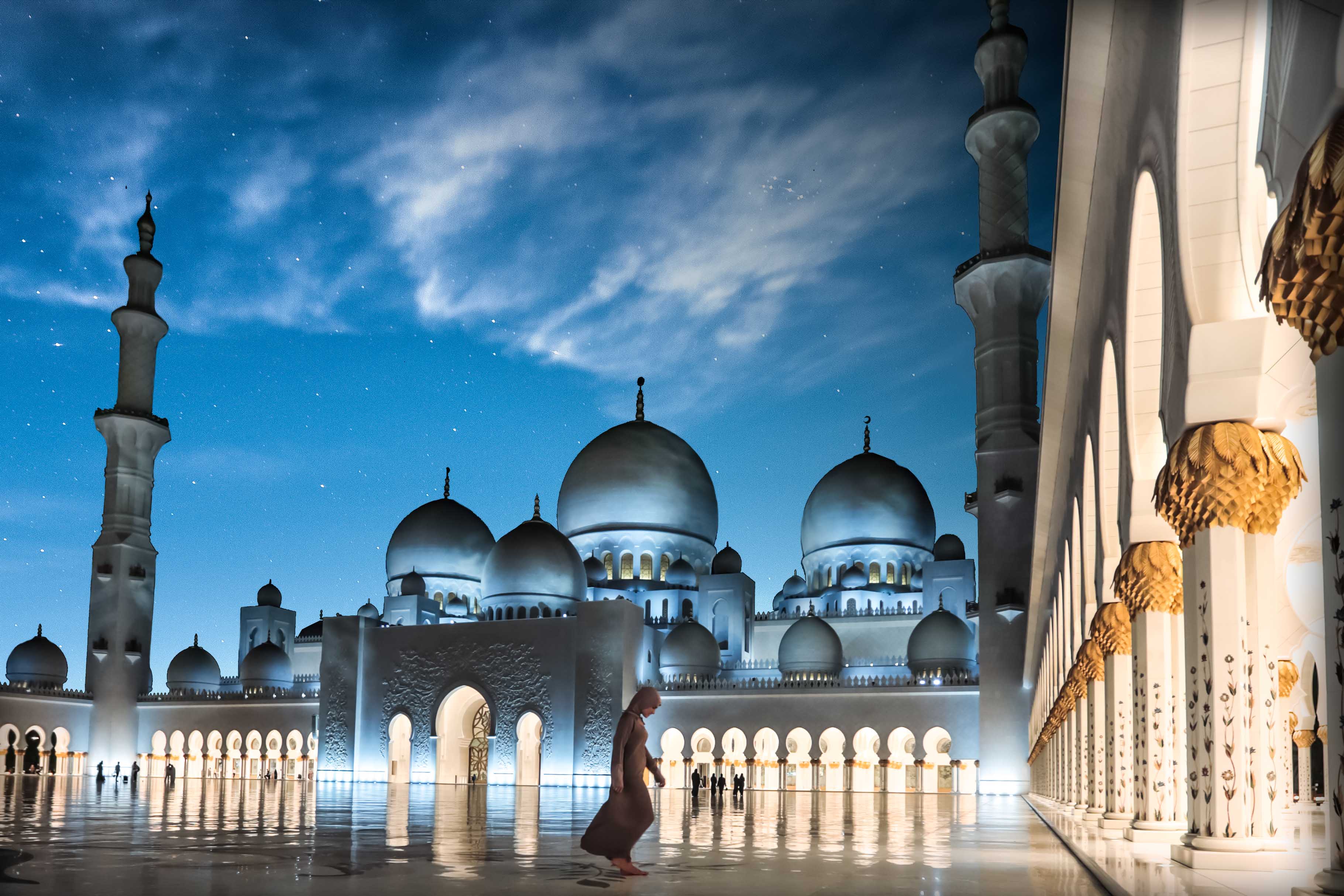 המסגד הגדול שייך זאיד (Sheikh Zayed Grand Mosque)