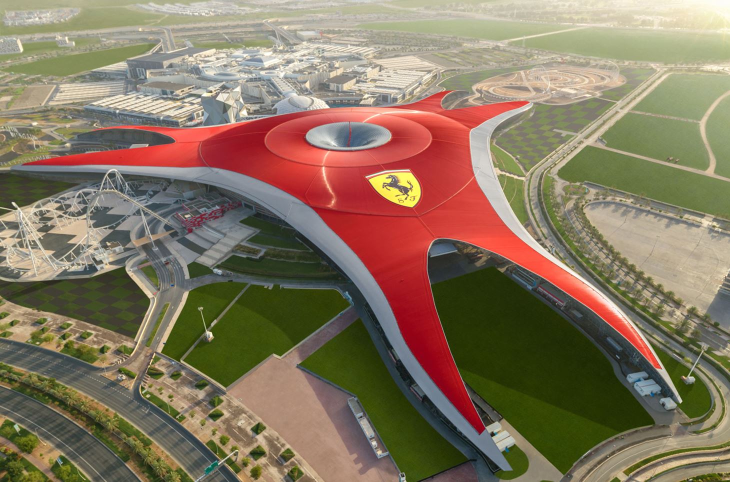 The perfect spot for thrill seekers, Ferrari World Abu Dhabi has got a range of fun, adrenaline pumping rides for all ages. Image credit: Department of Culture and Tourism - Abu Dhabi