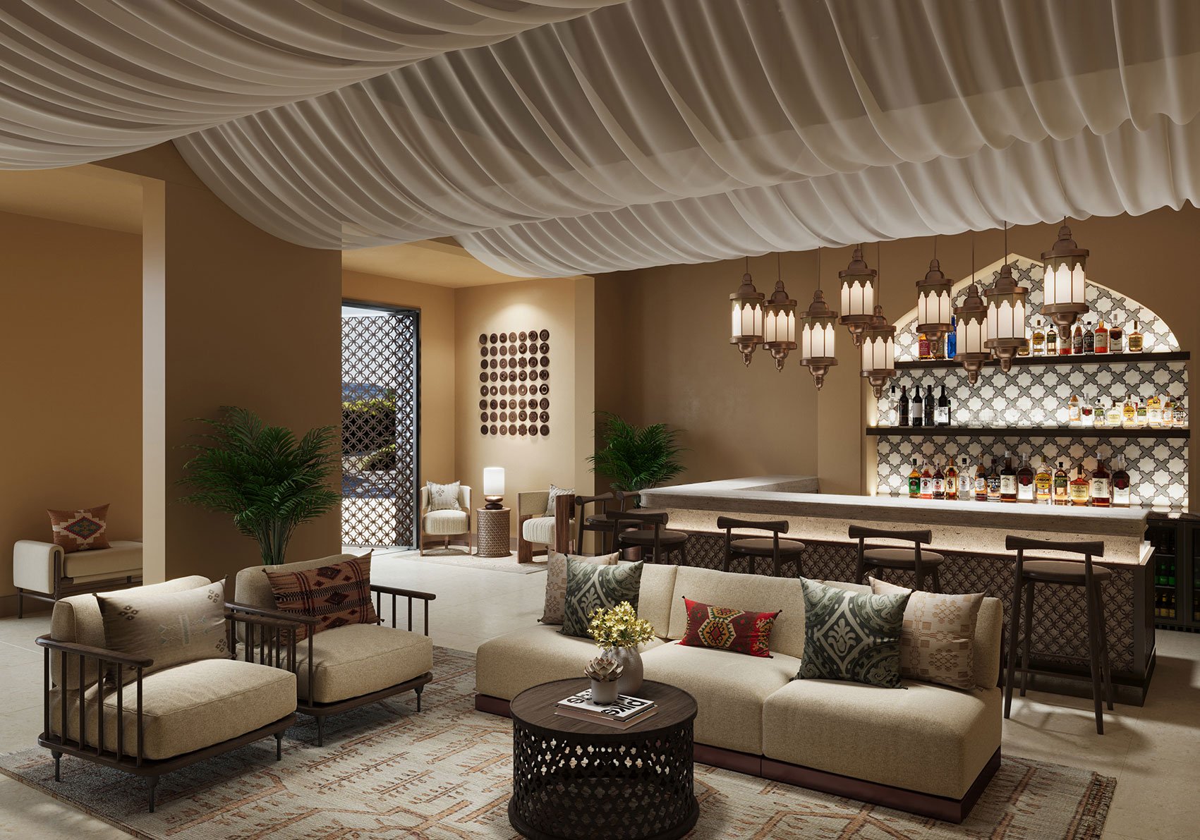 Al Liwan Pool Bar